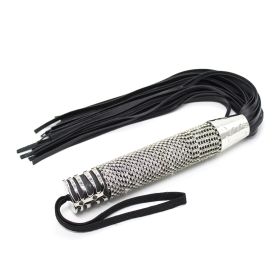 Diamond Sex Whip BDSM Spanking Flogger Sexual Play Leather Paddle with Diamond Handle